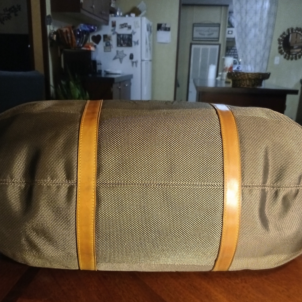 Louis Vuitton Duffel Bag with Tan Straps - Picture 7 of 16